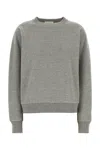 The Row Eulalia French Terry Cashmere Sweatshirt In Gray