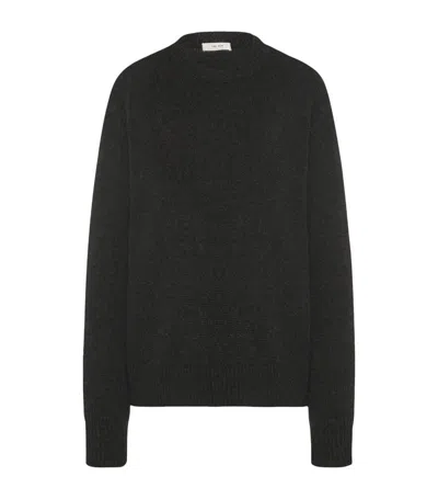 The Row Fiji Cashmere Jumper In Black