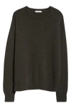The Row Fiji Cashmere Sweater In Enzyme Black Melange
