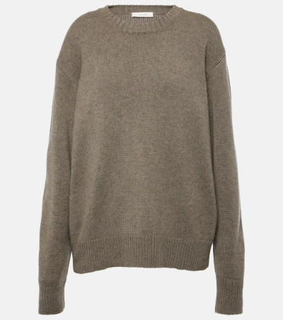 The Row Fiji Cashmere Jumper In Grey