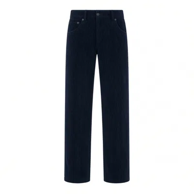 The Row Fima Corduroy Corduroy Trousers In Blue