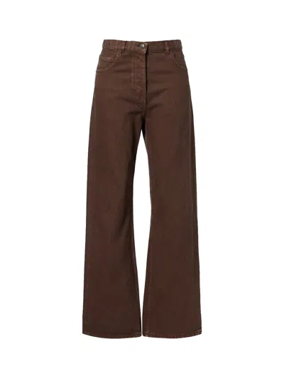 The Row Finbar Jean Brown Grey