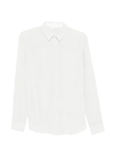 The Row Fiora Striped Shirt In White