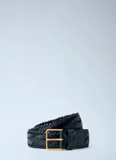 The Row Fisherman Belt In Black