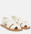 THE ROW FISHERMAN LEATHER SANDALS