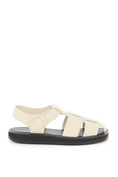 THE ROW FISHERMAN STRAPPY SANDALS