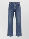 The Row Five-pocket Denim Trousers Featuring Belt Loops In Black