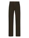The Row Five-pocket Trousers In Brown