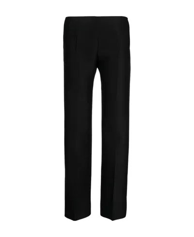 The Row Flame Pleated Casual Pants In Black