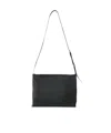 The Row Square Shoulder Bag In Black