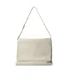 The Row Flap Shoulder Bag In Brown