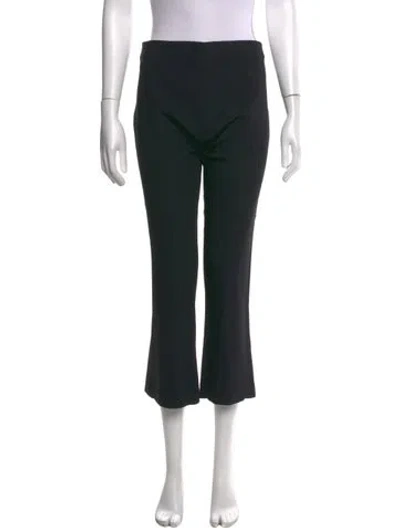 Pre-owned The Row Flared Pants In Black