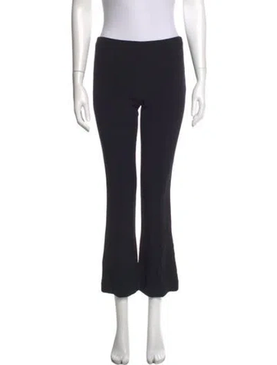 Pre-owned The Row Flared Pants In Black