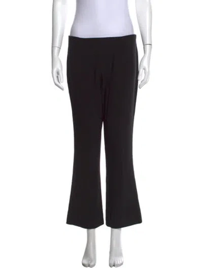 Pre-owned The Row Flared Pants In Black