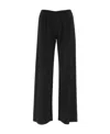 The Row Gala Wide-leg Wool Pants In Black