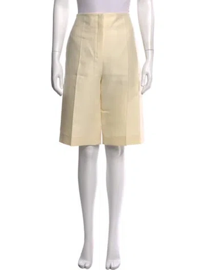 Pre-owned The Row Flash Knee Short Knee-length Shorts In Neutrals
