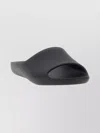 The Row Flat Open Toe Slides For Everyday Wear In Black
