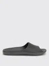 The Row Flat Open Toe Slides For Everyday Wear In Black