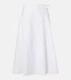 THE ROW FLEUR COTTON MIDI SKIRT