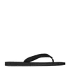 The Row Black Dune Classic Flip-flops In Black