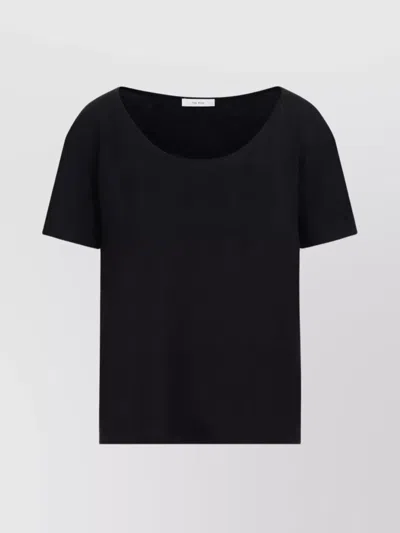 The Row Florida Cotton Cashmere Blend Top In Black