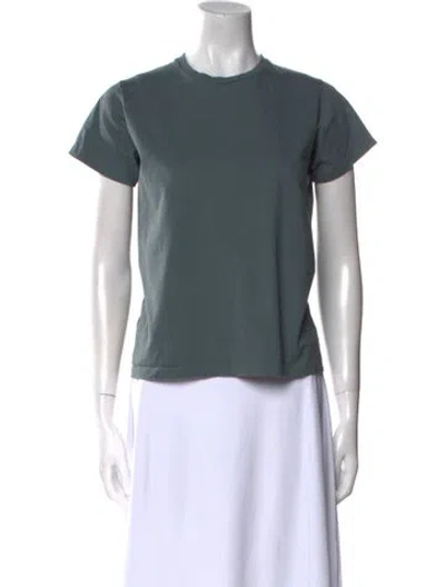 Pre-owned The Row Florie Crew Neck T-shirt In Blue
