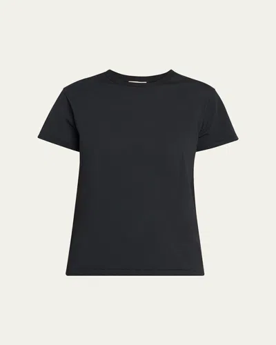 THE ROW FLORIE SHORT-SLEEVE COTTON TOP