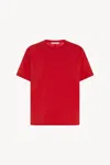 The Row Florie T-shirt With Red Center Detail