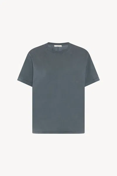 THE ROW THE ROW FLORIE T-SHIRT WITH TAPO CENTER DETAIL