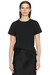 The Row Chiara Short-sleeved T-shirt In Black