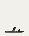 The Row Foam Rubber Dual-band Slide Sandals