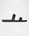 The Row Foam Rubber Dual-band Slide Sandals