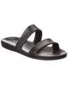 The Row Woman Sandals Black Size 11 Rubber In Black