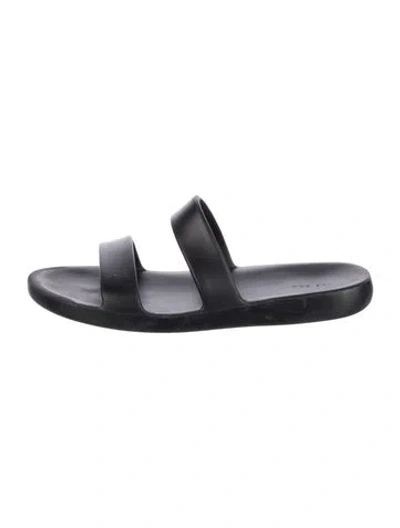 Pre-owned The Row Foam Sandal Rubber Slides In Black