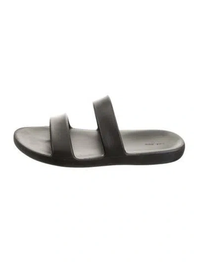 Pre-owned The Row Foam Sandal Rubber Slides In Black