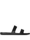 The Row Foam Rubber Dual-band Slide Sandals