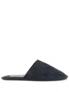 The Row Frances Slipper In Black