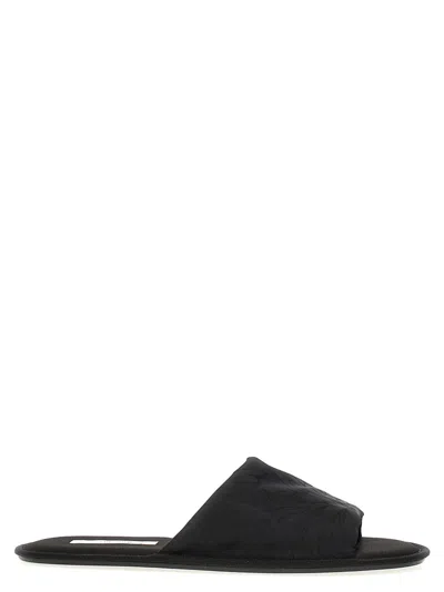 The Row 'frances' Slippers In Black