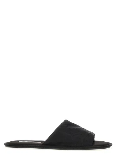 The Row 'frances' Slippers In Black
