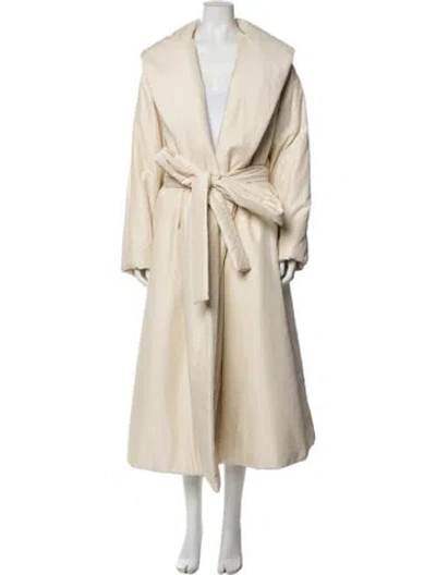 Pre-owned The Row 'francine' Trench Coat In Neutral