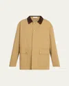 The Row Frank Barn Jacket In Deep Bistre