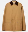 The Row Frank Oversize Gabardine Jacket In Neutrals