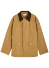 The Row Frank Oversize Gabardine Jacket In Beige