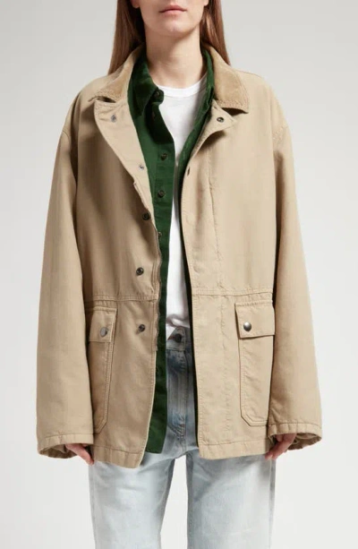 THE ROW FRANK COTTON TWILL CHORE JACKET