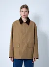 The Row Frank Corduroy-trimmed Cotton-canvas Jacket