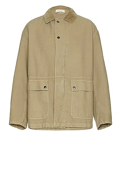 The Row Frank Jacket In Beige