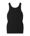 The Row Frankie Organic Cotton-jersey Tank In Black