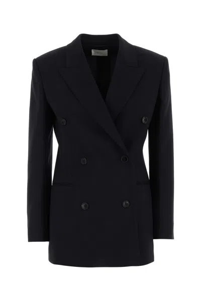 The Row Franny Button Blazer In Black