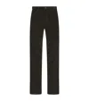 The Row Fred Cotton Corduroy Trousers In Black
