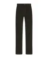 The Row Fred Cotton Corduroy Slim Pants In Brown